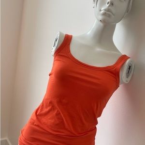 THEORY Camisole, Orange, Size: Small